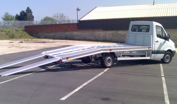 Mercedes Sprinter LWB Recovery truck Car transporter all steel body