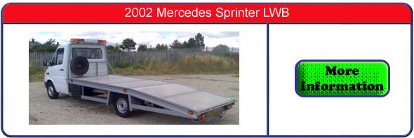 Mercedes Sprinter LWB Recovery truck Car transporter