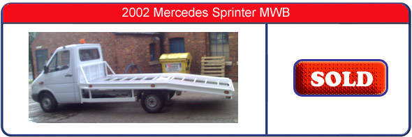 Mercedes Sprinter MWB Recovery truck Car transporter