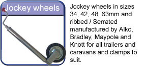 Trailer jockey wheels