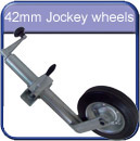 42mm Trailer jockey wheels 