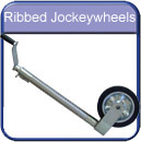 Ribbed / serrated Trailer Jockey wheels
