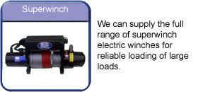 Trailer parts and accessories Superwinch