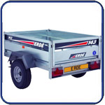  Erde 143 utility trailer 