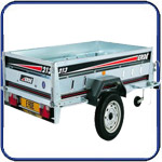  Erde commercial trailer parts including electrics lights wheels hubs bearings mudguards couplings.