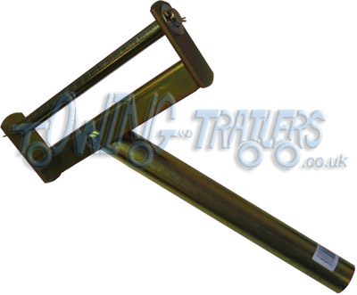 Side roller bracket with 16mm spindle and 34mm  x 300mm pole