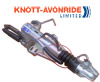 Knott 2700kg Delta Cast braked coupling /hitch with locking Avonride head