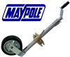 48mm Ribbed Maypole Jockey wheel + Cast clamp