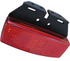 Rear Red LED marker light with intergral reflector and mounting bracket