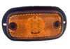 Amber LED side trailer marker light