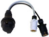 7 to 13 pin Towbar Electrical Conversion Lead 12V