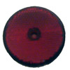 Small red round reflector