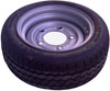 195/50R13C commercial trailer tyre and 5 stud 6.5